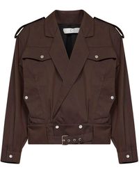 no_brand_found - Sports Jacket Cotton Twill Bomber - Lyst