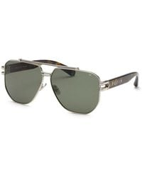 Philipp Plein - Sunglasses Square Full Rim, Palladium Frame And Lens Spp1850K07 - Lyst