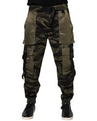Dolce & Gabbana - Camo Cargo Pants - Lyst