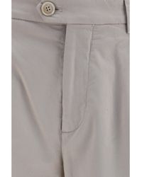 Brunello Cucinelli - Cotton Blend Chino Pants - Lyst
