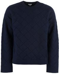 Bottega Veneta - Crew-neck Wool Sweater - Lyst