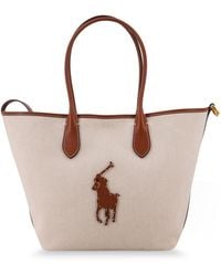 Polo Ralph Lauren - Bags Canvas/Pelle - Lyst