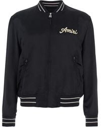 Amiri - Jacket With Logo On The Front And Back - Lyst