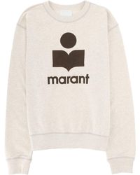 Isabel Marant - Mikoy Sweatshirt Cotton Sweatshirts - Lyst