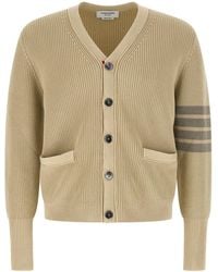Thom Browne - Garment-Dyed Cotton Cardigan - Lyst