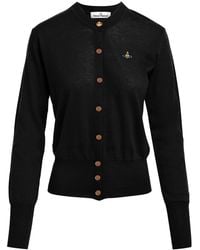 Vivienne Westwood - Bea Cardigan Wool Jumpers - Lyst