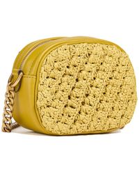 Tory Burch - Kira Crochet Logo Camera Bag - Lyst