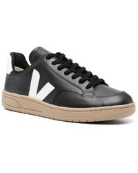 Veja - V-12 Leather Sneakers Shoes - Lyst
