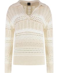 Pinko - Sweater Gorzano Cotton-Linen - Lyst