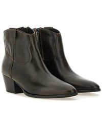 Ash - Calf Leather Boots - Lyst