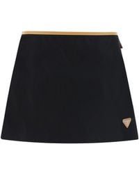 Prada - Re-nylon Miniskirt - Lyst