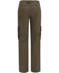 Burberry - Gabardine Cargo Pants - Lyst
