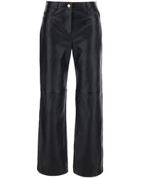 Max Mara - Trousers Pesca Leather Lamb - Lyst