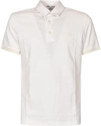 Etro - Logo Embroidered Regular Polo Shirt - Lyst