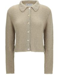 Our Legacy - Beige Alpaca Vicugna Pacos Polo Shirt - Lyst
