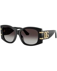 Dolce & Gabbana - Sunglasses Square Full Rim, Frame And Gradient Lens Dg4501501-8G - Lyst