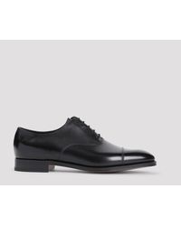 John Lobb - City Ii Calf Leather Oxfords - Lyst