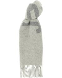 Jacquemus - Intarsia Logo Virgin Wool Scarf - Lyst