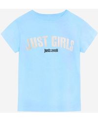 Just Cavalli - Cotton T-Shirt T-Shirts & Jerseys - Lyst