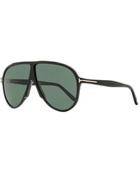 Tom Ford - Vladimir Sunglasses Tf1211 01N 65Mm Ft1211 Plastic (Acetate) - Lyst