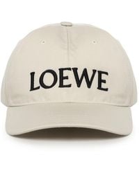 Loewe - Futurist Cat Cotton Hat - Lyst