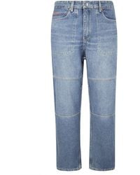 Martine Rose - Straight Leg Jeans With Reversible Pockets - Lyst