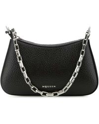 McQueen - Leather Mini T-Bar Handbag - Lyst