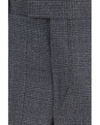 Lardini - Tailored Cotton-Blend Pants Polyester Trousers - Lyst