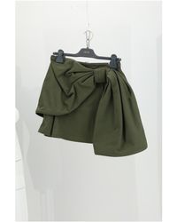Dior - Mini Skirt Cotton - Lyst
