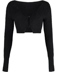 Jacquemus - ‘Alzou’ Cropped Cardigan - Lyst