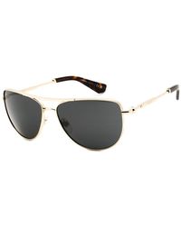 Burberry - Sunglasses Aviator Full Rim, Light Frame And Dark Lens Be3149110987 - Lyst
