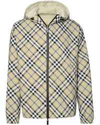 Burberry - Reversible Polyester Jacket - Lyst