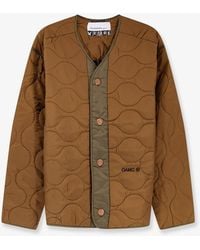 Oamc Peacemaker - Combat Liner Quilted Nylon Jacket - Lyst