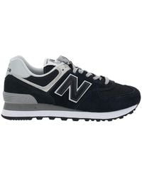 New Balance - Low Top Sneakers With Logo Patch On The Tongue And M - Lyst