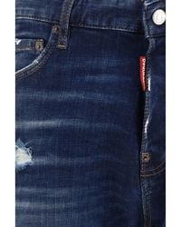 DSquared² - Distressed Denim Shorts - Lyst
