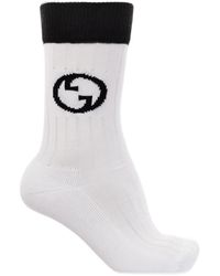 Gucci - Interlock gg Sports Sock - Lyst