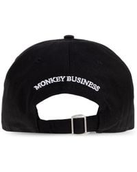 DSquared² - Monkey Business Logo Baseball Cap - Lyst