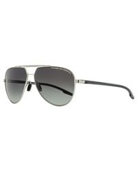 Porsche Design - Modern Pilot Sunglasses P8935 D Palladium-Matte 62Mm Palladium/Matte - Lyst