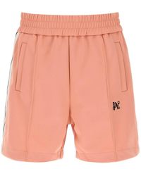 Palm Angels - Sweatshorts With Side Bands - Lyst
