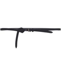 D 40 - Suede Belt - Lyst