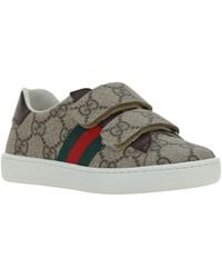 Gucci - Boys Jacquard Sneakers Upper: Polyurethane Trainers - Lyst