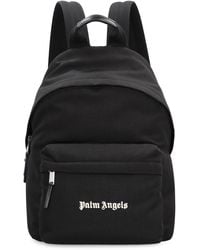 Palm Angels - Logo Backpack Polyamide Backpacks - Lyst