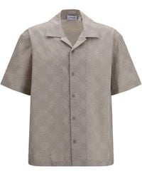 Off-White c/o Virgil Abloh - Beige Cotton Pattern Shirt - It50 | L - Lyst