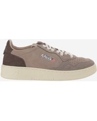 Autry - Sneakers Medalist Low Suede Cow Leather Trainers - Lyst