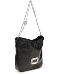 Roger Vivier - Handbag Pilgrim Mini Calfskin Calf Leather Shoulder Bags - Lyst