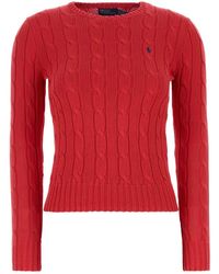 Polo Ralph Lauren - Slim-Fit Cable Knit - Lyst