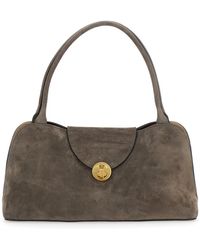 Versace - Shoulder Bag Vivian East West Suede Lamb - Lyst