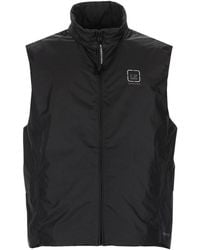 C.P. Company - Gilet With Logo Polyamide Waistcoats & Gilets - Lyst