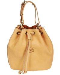 Il Bisonte - Leather Bucket Bag - Lyst