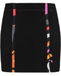 Emilio Pucci - Cotton Mini-skirt - Lyst